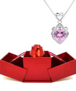 Rose Necklace Gift Set