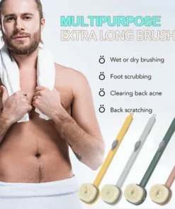 Long Handle Bath Massage Cleaning Brush