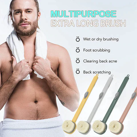 Taas nga Handle Bath Massage Cleaning Brush