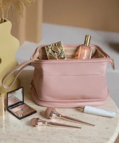 Large capacity travel cosmetic bag