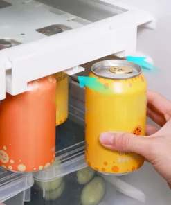 Hanging Soda Can Storage Rack For Fridge