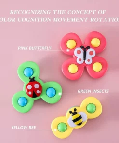Suction Cup Spinner Toys