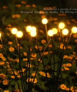 Solar Powered Firefly Light