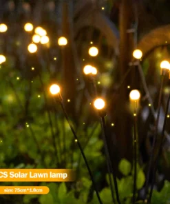 Solar Powered Firefly Light