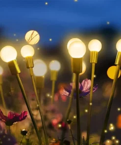Solar Powered Firefly Lights
