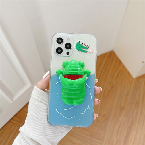 Crocodile Bite iPhone qutusu