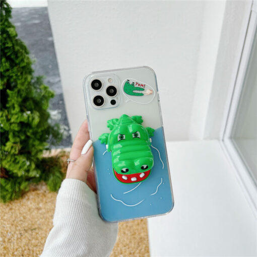 Crocodile Bite iPhone qutusu