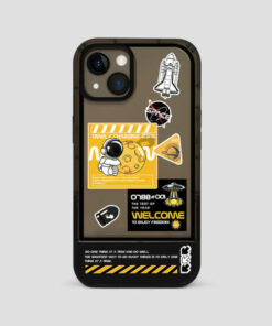 Space Astronaut Invisible Holder iPhone Case
