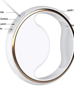 Automatic Lighting Retractable Dog Leash