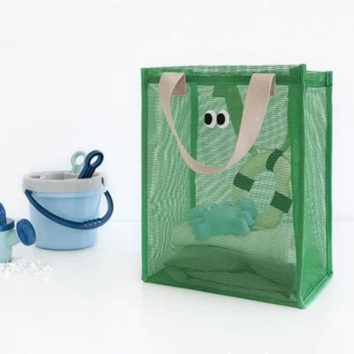 Cute Eyes Breathable Mesh Tote Bag