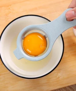 Wheat Straw Handheld Egg Yolk Separator Tool