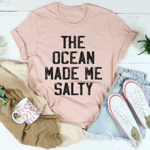 Ocean Made Me Salty Tee
