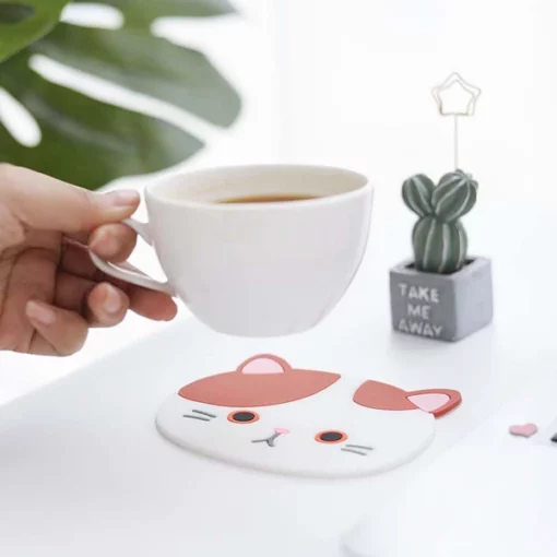 Katteformet Tea Coaster Cup Mat