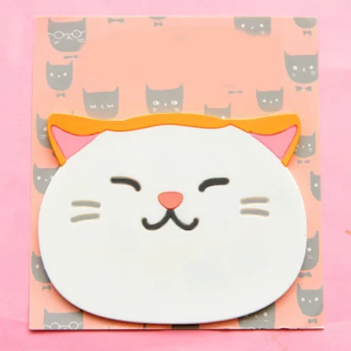 Macska alakú teaalátét csésze mat