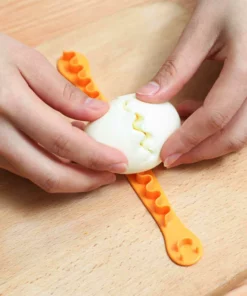 2 Pc Lace Boiled Egg Cutter