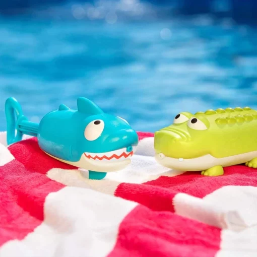 Crocodile & Shark Water Squirter Toy Bakeng sa Bana