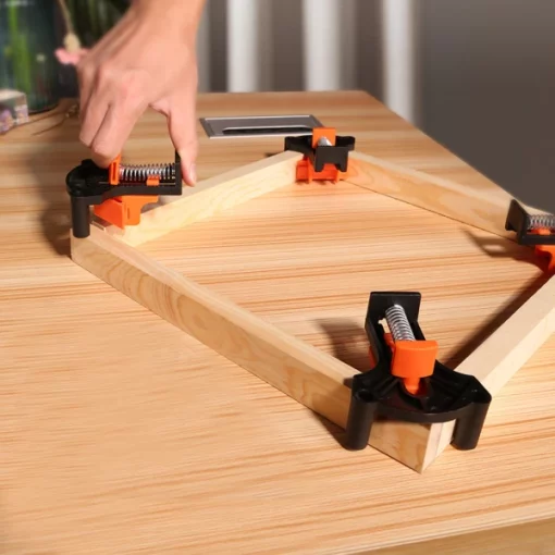 Kit de serrage d'angle pour le travail du bois bricolage