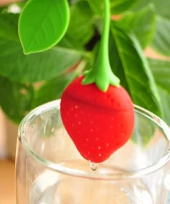 strawberry silicone tea infuser