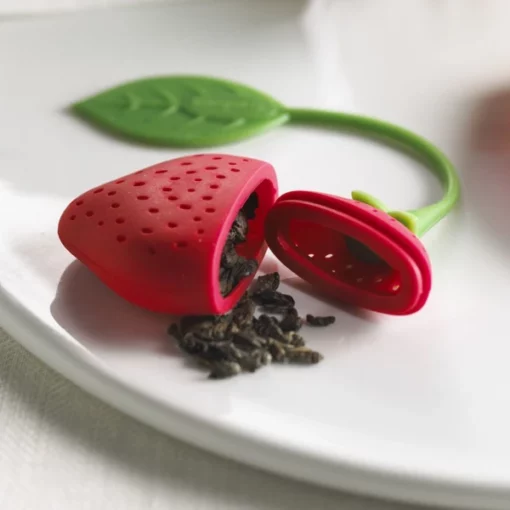 strawberry silicone tea infuser
