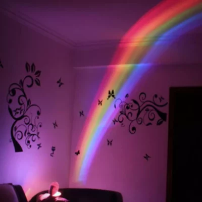 Magical Rainbow Projector Lamp & Night Light