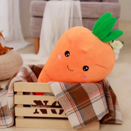 Mosamo o Motle oa Carrot Plush Toy