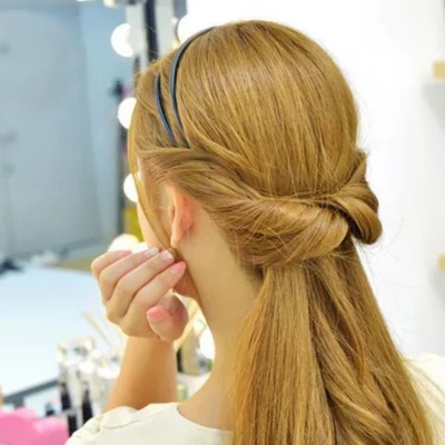 Easy Double Headband For Multiple Hairstyles