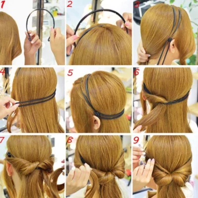 Easy Double Headband For Multiple Hairstyles