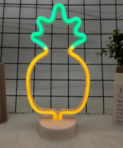 USB Powered Pineapple Neon Light