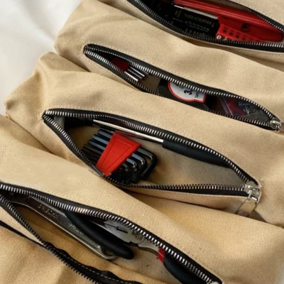 Canvas Wrench Roll Up Pouch For Convenient Tools Storage