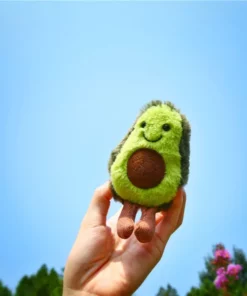 Cute Avocado Keychain Plush