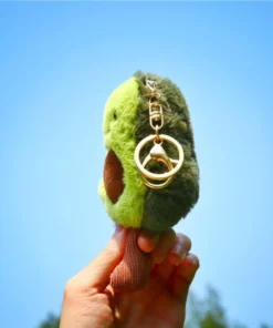 Cute Avocado Keychain Plush