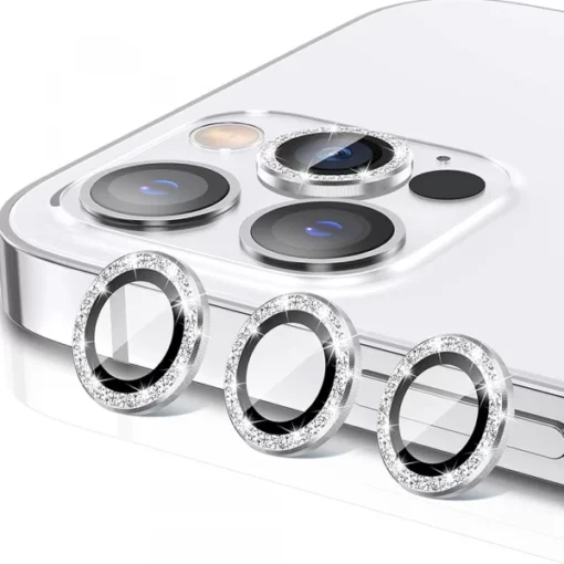 iPhone 11 आणि पुढे साठी डायमंड कॅमेरा लेन्स प्रोटेक्टर