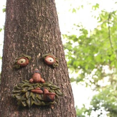 Tree Face Bird Feeder