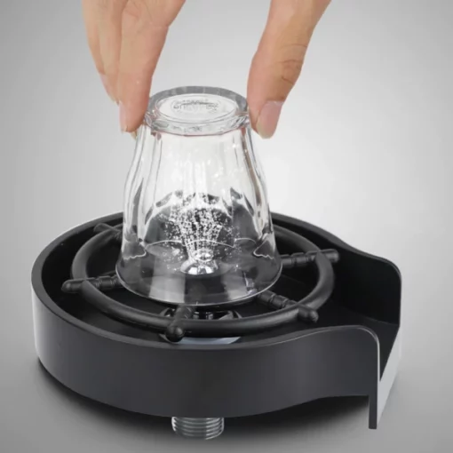 用於廚房水槽的自動玻璃清洗機快速沖洗器