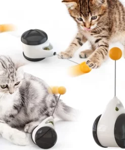 Auto-Balancing Cat Interactive Toy