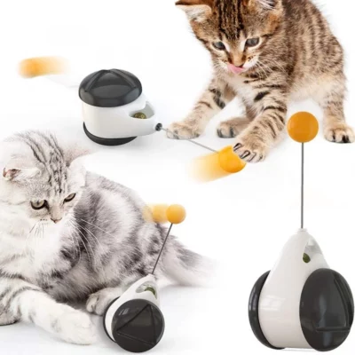 Auto-Balancing Cat Interactive Toy