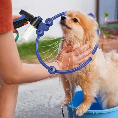 360 Degree Dog Shower Attachment