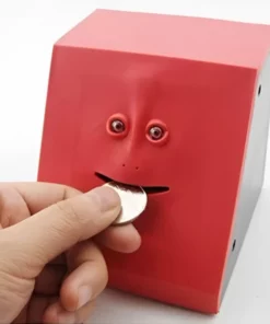 Face-Shaped Coin Saving Box