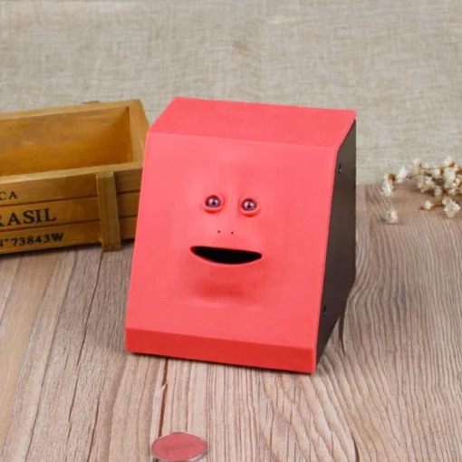 Kutija za spremanje novčića u obliku lica