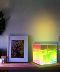 Magic Chamber Cube Table Lamp