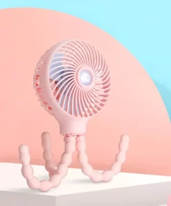 Twist & Mount Mini Octopus Fan
