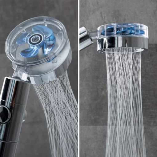 Soffione di doccia à alta pressione 360 ​​per una doccia rilassante