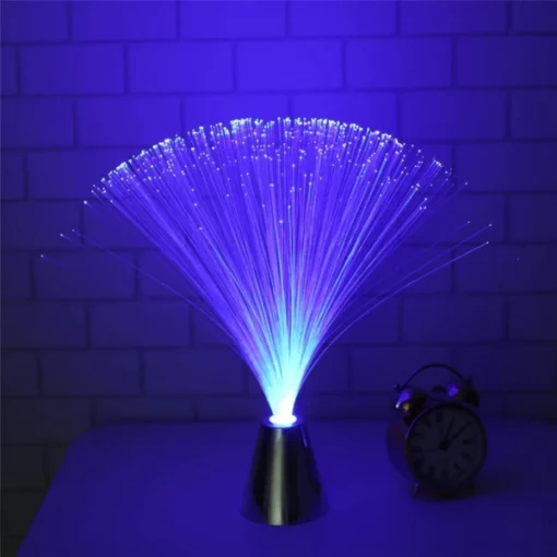 Optisk fiber lampe