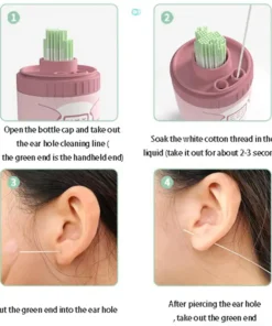 Disposable Earring Hole Cleaner Set