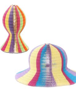 Foldable Magic Vase Paper Sun Hats