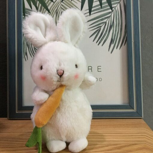 ງາມ Fluffy Bunny Stuffed ສັດ