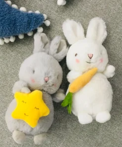 Cute Fluffy Bunny Stuffed Animal