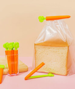 5 Pcs Sealing Carrot Bag Clips