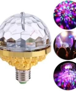 LED Disco Ball Colorful Rotating Bulb