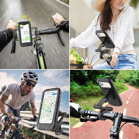 Водоустойчив държач за телефон за велосипед и мотоциклет